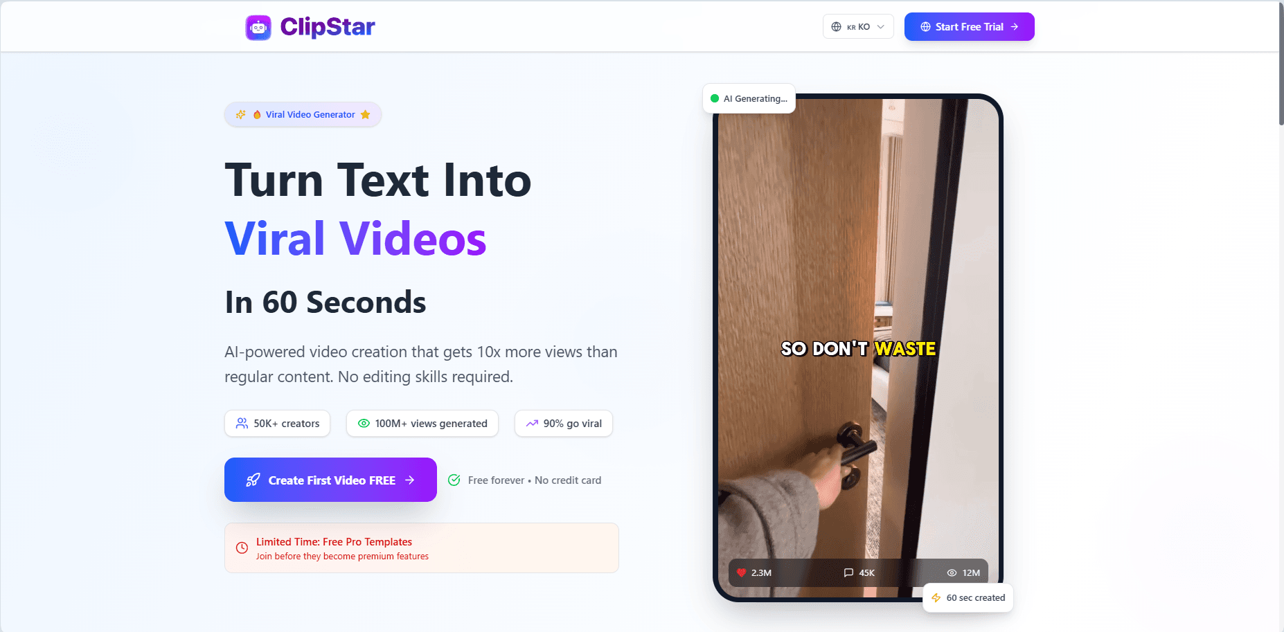 ClipStar AI Preview